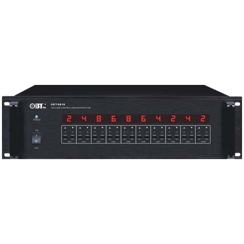 大功率十分區音量控制器 OBT-8010