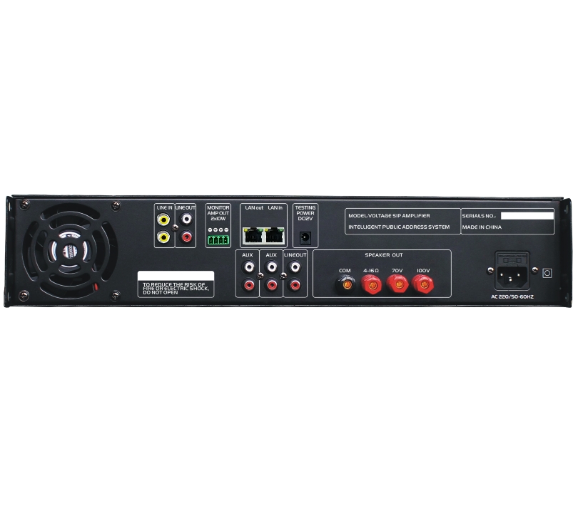 IP數字網絡定壓功放 OBT-NP6250